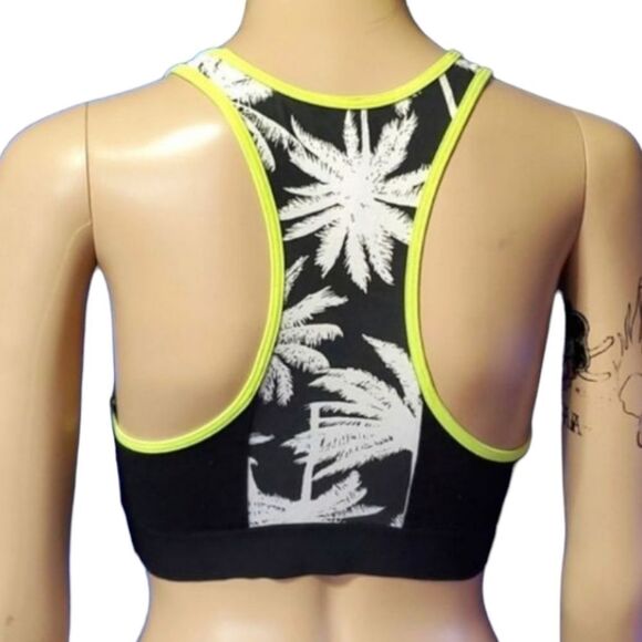 VS PINK Crop Palm Tree Sports Bra 🌴 - Picture 4 of 8